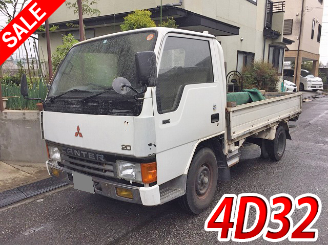 MITSUBISHI FUSO Canter Flat Body U-FE305B 1991 155,073km