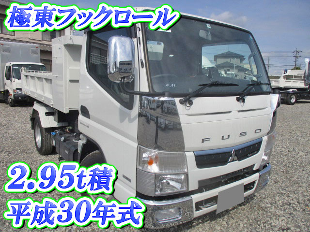 MITSUBISHI FUSO Canter Hook Roll Truck TPG-FBA50 2018 2,096km