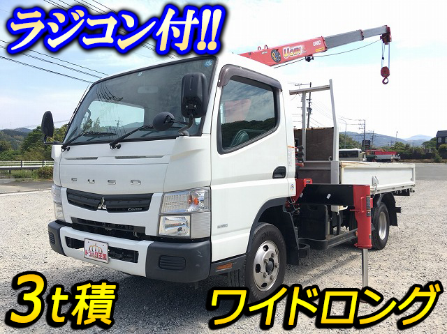 MITSUBISHI FUSO Canter Truck (With 3 Steps Of Unic Cranes) TKG-FEB50 2015 57,327km