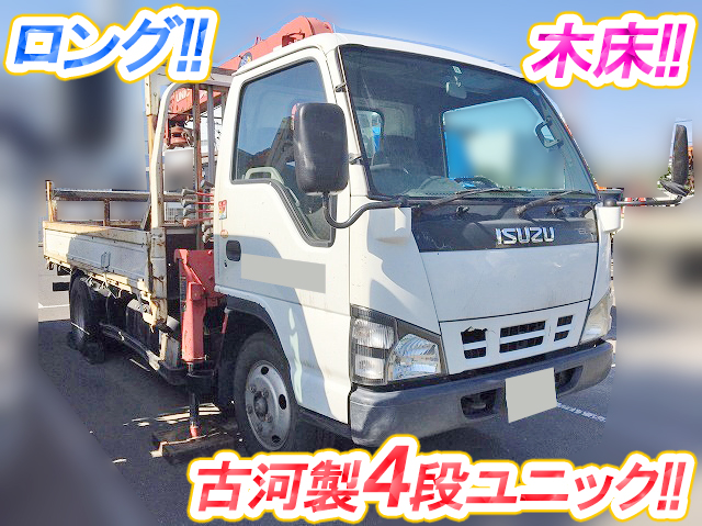 ISUZU Elf Truck (With 4 Steps Of Unic Cranes) PB-NKR81AR 2006 90,000km