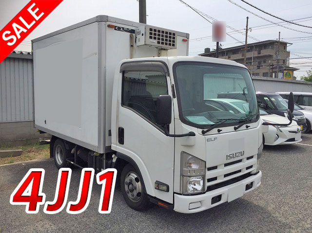 ISUZU Elf Refrigerator & Freezer Truck BKG-NLR85AN 2007 253,377km