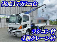 HINO Ranger Truck (With 4 Steps Of Cranes) BDG-FC6JKWA 2008 171,376km_1