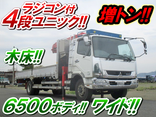 MITSUBISHI FUSO Fighter Truck (With 4 Steps Of Unic Cranes) QKG-FK62FZ 2014 323,578km