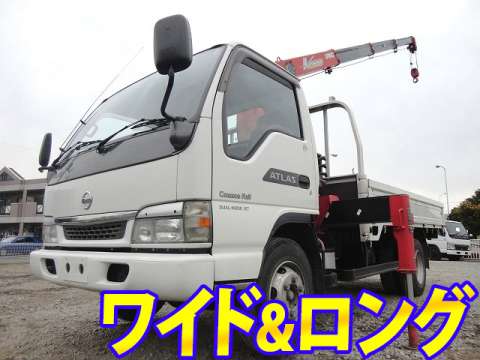 NISSAN Atlas Truck (With 4 Steps Of Unic Cranes) KR-APR72LR 2003 115,802km