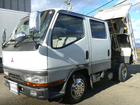 MITSUBISHI FUSO Canter Double Cab Dump KC-FE517BD 1997 147,174km