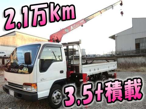 ISUZU Elf Truck (With 4 Steps Of Unic Cranes) KK-NPR72LR 2002 21,790km