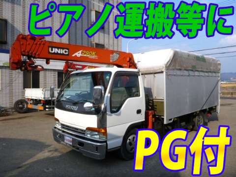 ISUZU Elf Truck (With 6 Steps Of Unic Cranes) KK-NPR71PR 1999 277,114km