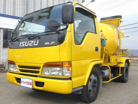 ISUZU Elf Mixer Truck KC-NKR71GN (KAI) 1995 97,142km