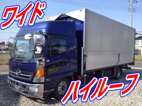 HINO Ranger Aluminum Wing BDG-FD7JLWA 2007 264,658km