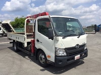 HINO Dutro Truck (With 3 Steps Of Unic Cranes) TKG-XZU710M 2015 51,590km_3
