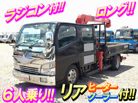 MITSUBISHI FUSO Canter Double Cab (with crane) KK-FE72EE 2002 190,366km_1