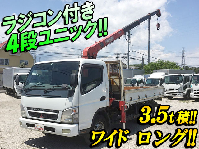 MITSUBISHI FUSO Canter Truck (With 4 Steps Of Unic Cranes) PA-FE83DEY 2006 379,435km