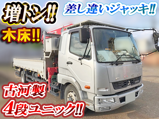 MITSUBISHI FUSO Fighter Truck (With 4 Steps Of Unic Cranes) QKG-FK62FZ 2015 132,000km