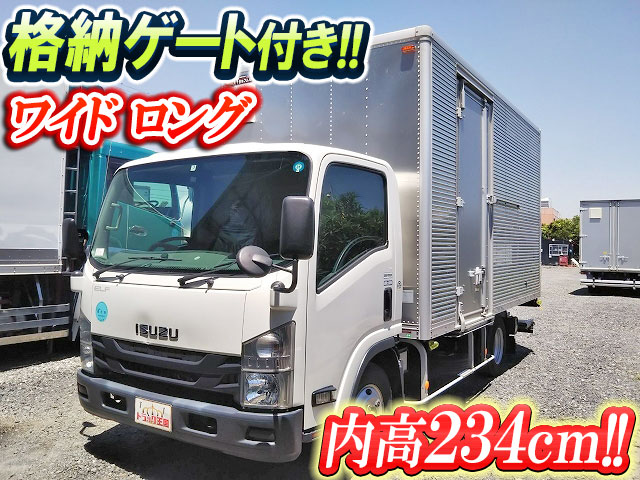 ISUZU Elf Aluminum Van TPG-NPR85AN 2015 175,472km