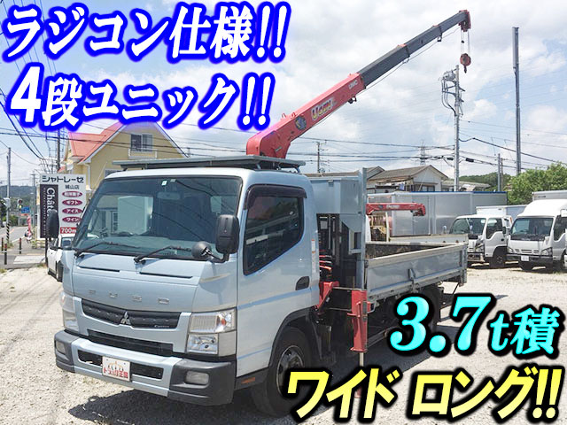 MITSUBISHI FUSO Canter Truck (With 4 Steps Of Unic Cranes) TKG-FEB90 2014 177,091km