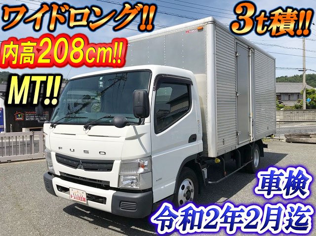 MITSUBISHI FUSO Canter Aluminum Van TKG-FEB50 2014 166,926km