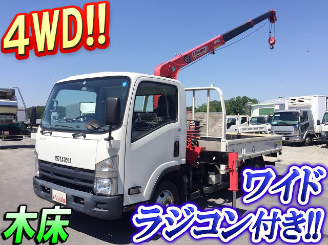 ISUZU Elf Truck (With 3 Steps Of Unic Cranes) TDG-NPS85AR 2014 40,709km