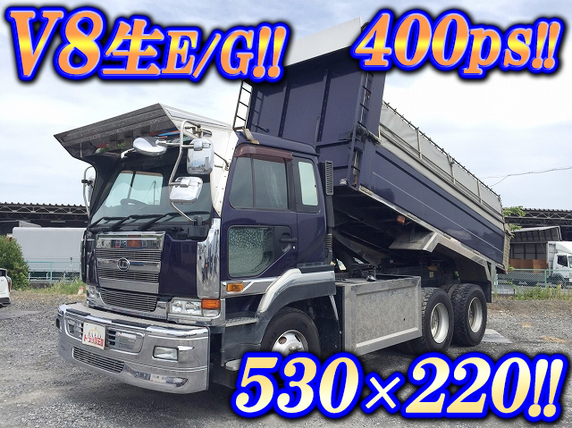 Japanese Used UD TRUCKSBig Thumb Dump KL-CW55XHUD 2002 for