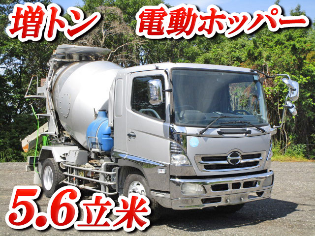 HINO Ranger Mixer Truck BDG-FE7JEWA 2008 355,061km