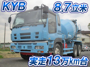 ISUZU Giga Mixer Truck PKG-CXZ77K8 2009 136,000km_1