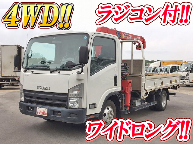 ISUZU Elf Truck (With 3 Steps Of Unic Cranes) TDG-NPS85AR 2014 29,232km