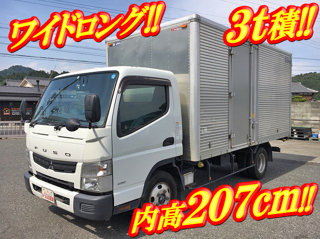 MITSUBISHI FUSO Canter Aluminum Van TKG-FEB50 2014 169,046km