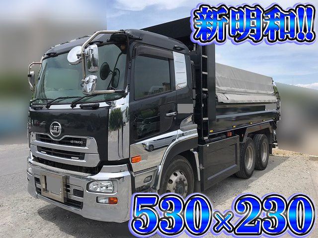 UD TRUCKS Quon Dump QKG-CW5XL 2014 305,000km