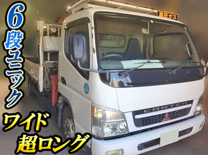 MITSUBISHI FUSO Canter Truck (With 6 Steps Of Unic Cranes) KK-FE83DGN 2003 229,000km_1