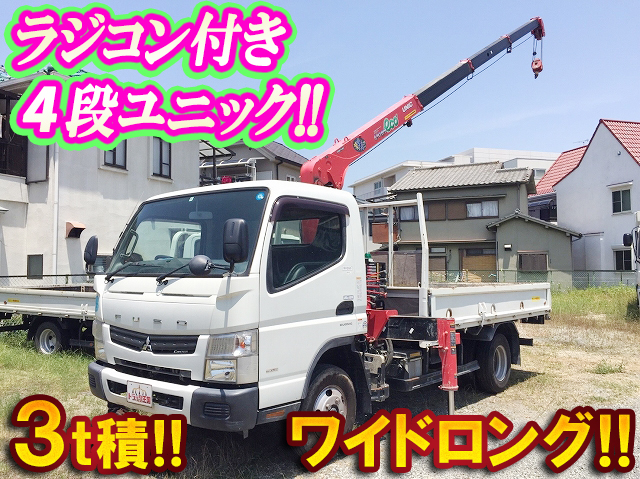 MITSUBISHI FUSO Canter Truck (With 4 Steps Of Unic Cranes) TKG-FEB50 2014 95,061km