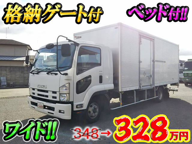 ISUZU Forward Aluminum Van TKG-FRR90S2 2014 153,711km