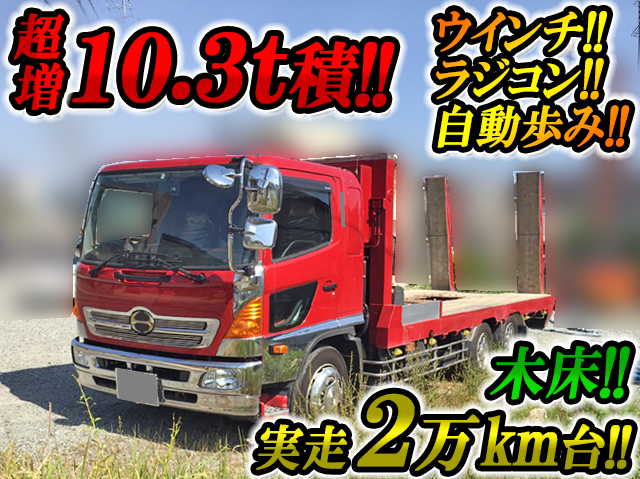 HINO Ranger Self Loader LDG-GK8JNAA 2017 20,000km