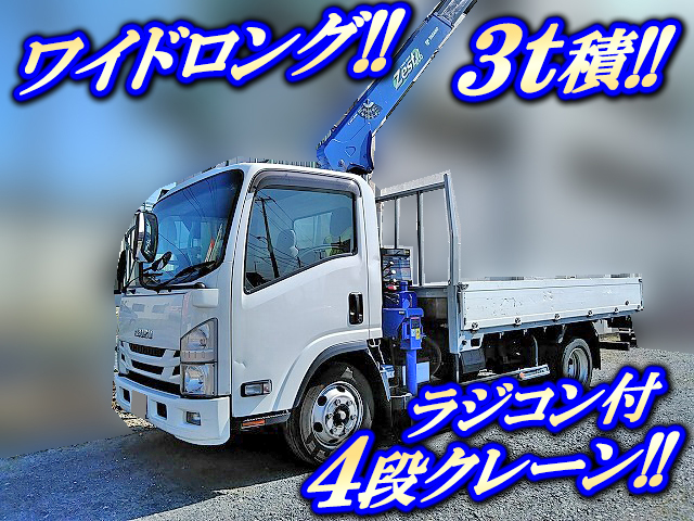 ISUZU Elf Truck (With 4 Steps Of Cranes) TRG-NPR85AR 2016 215,000km