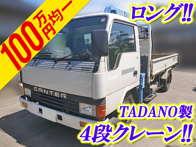 MITSUBISHI FUSO Canter Truck (With 4 Steps Of Cranes) P-FE435E 1990 210,800km