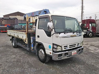 ISUZU Elf Truck (With 4 Steps Of Cranes) PA-NPR81R 2004 260,012km_3