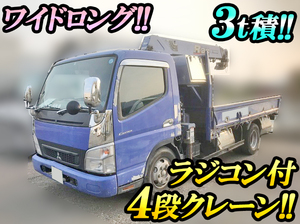 MITSUBISHI FUSO Canter Truck (With 4 Steps Of Cranes) PDG-FE83DN 2008 348,000km_1