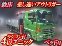 HINO Ranger Truck (With 4 Steps Of Unic Cranes) TKG-FD7JKAA 2015 77,000km_1