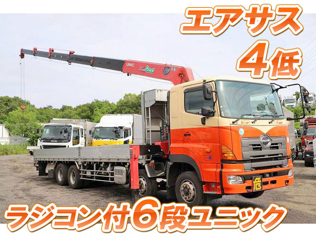 HINO Profia Truck (With 6 Steps Of Unic Cranes) LKG-FW1EXBG 2011 283,806km