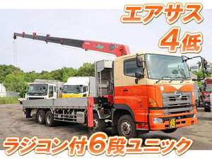 HINO Profia Truck (With 6 Steps Of Unic Cranes) LKG-FW1EXBG 2011 283,806km_1