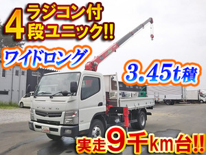 MITSUBISHI FUSO Canter Truck (With 4 Steps Of Unic Cranes) TKG-FEB80 2012 9,020km_1