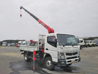 MITSUBISHI FUSO Canter Truck (With 4 Steps Of Unic Cranes) TKG-FEB80 2012 9,020km_3