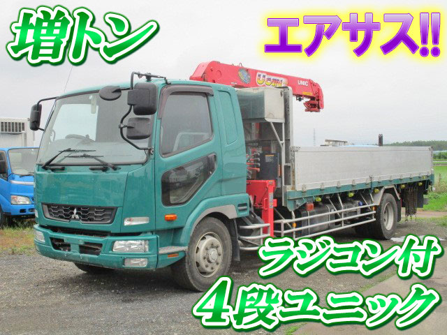 MITSUBISHI FUSO Fighter Truck (With 4 Steps Of Unic Cranes) QKG-FK65FZ 2012 424,411km