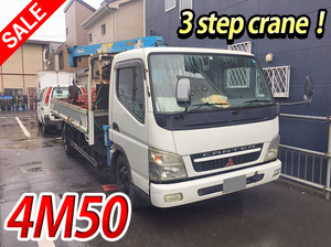 MITSUBISHI FUSO Canter Truck (With 3 Steps Of Cranes) PA-FE83DGN 2006 718,413km_1