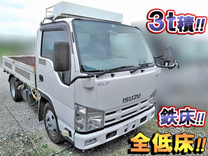 ISUZU Elf Flat Body BKG-NKR85A 2010 179,000km_1