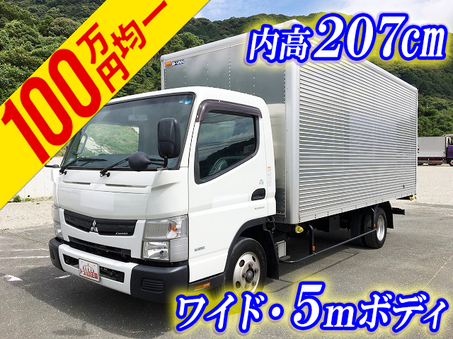 MITSUBISHI FUSO Canter Aluminum Van TKG-FEB50 2014 300,315km