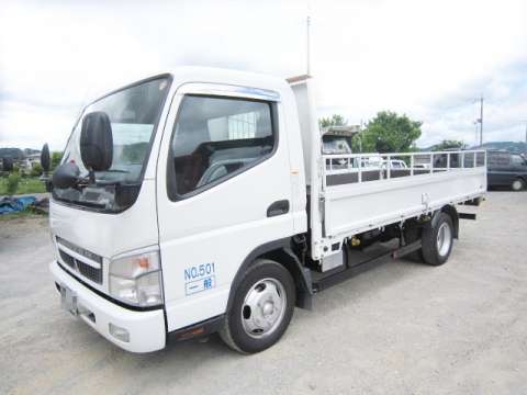 MITSUBISHI FUSO Canter Flat Body PA-FE82DE 2007 130,076km