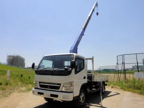 MITSUBISHI FUSO Canter Truck (With 4 Steps Of Cranes) PA-FE83DEN 2006 11,584km