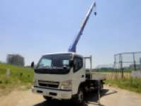 MITSUBISHI FUSO Canter Truck (With 4 Steps Of Cranes) PA-FE83DEN 2006 11,584km_1