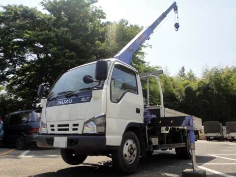 ISUZU Elf Truck (With 3 Steps Of Cranes) PB-NKR81AR 2004 71,735km