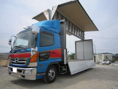 HINO Ranger Aluminum Wing KK-FD1JLEA 2004 185,436km