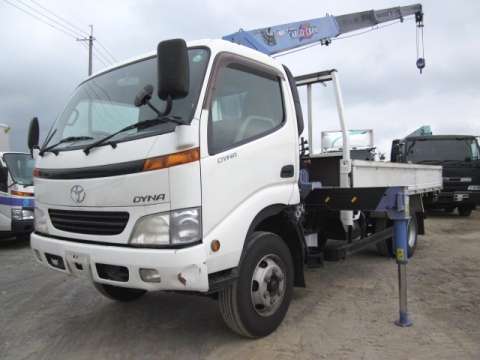 TOYOTA Dyna Truck (With 4 Steps Of Cranes) KK-XZU420 2000 166,654km